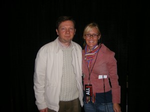 Jessie and Eckhart Tolle